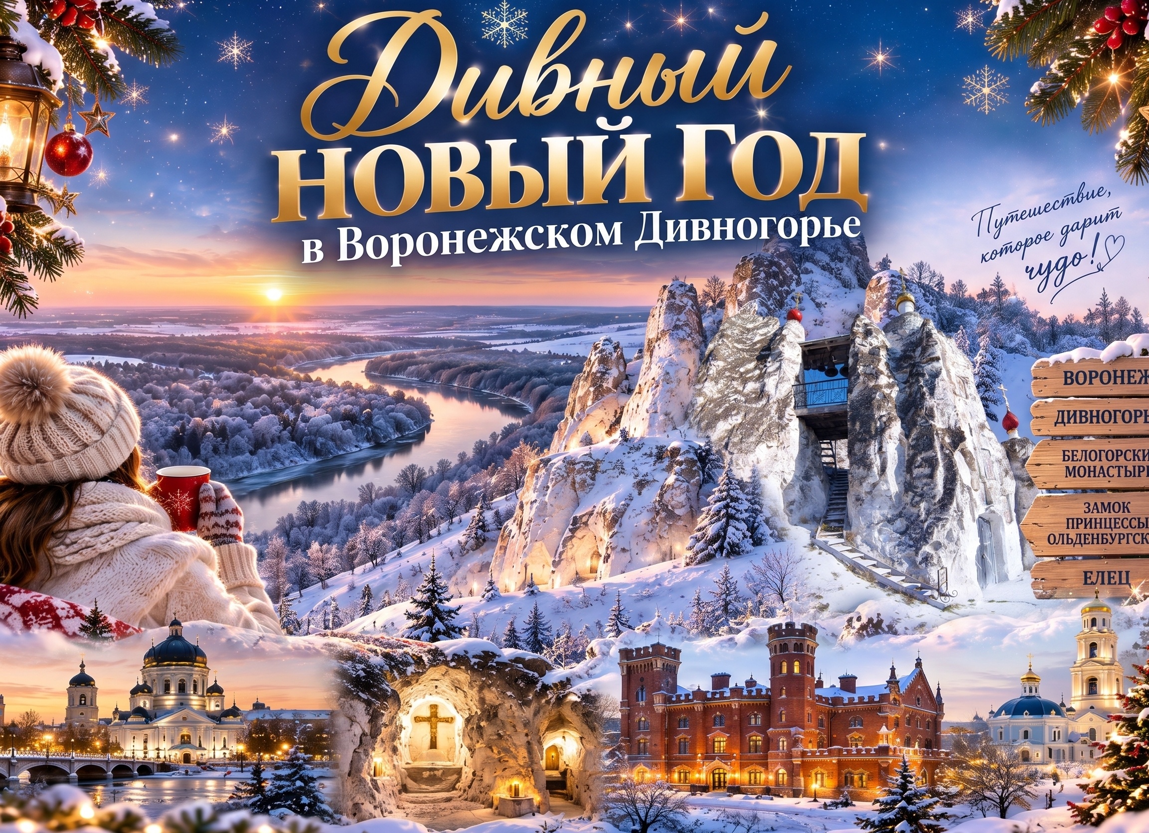 Новогодние каникулы в Дивногорье Новогодние каникулы в Дивногорье