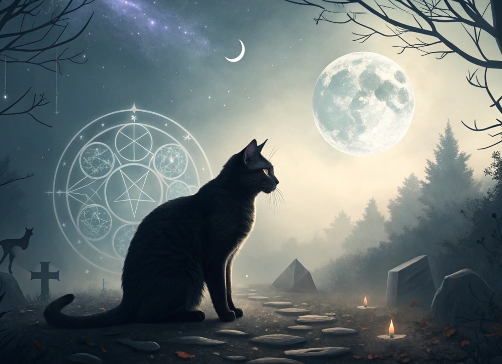 Кот чихнул ночью: народная примета