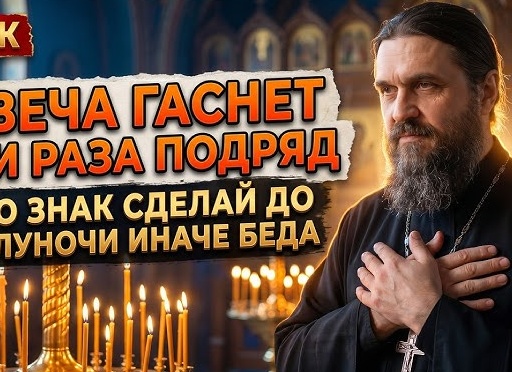 Потухла свеча сама: примета Потухла свеча сама: примета